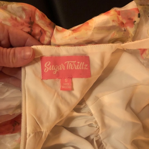 Sugar thrillz coquette babydoll dress sz S - Picture 4 of 7